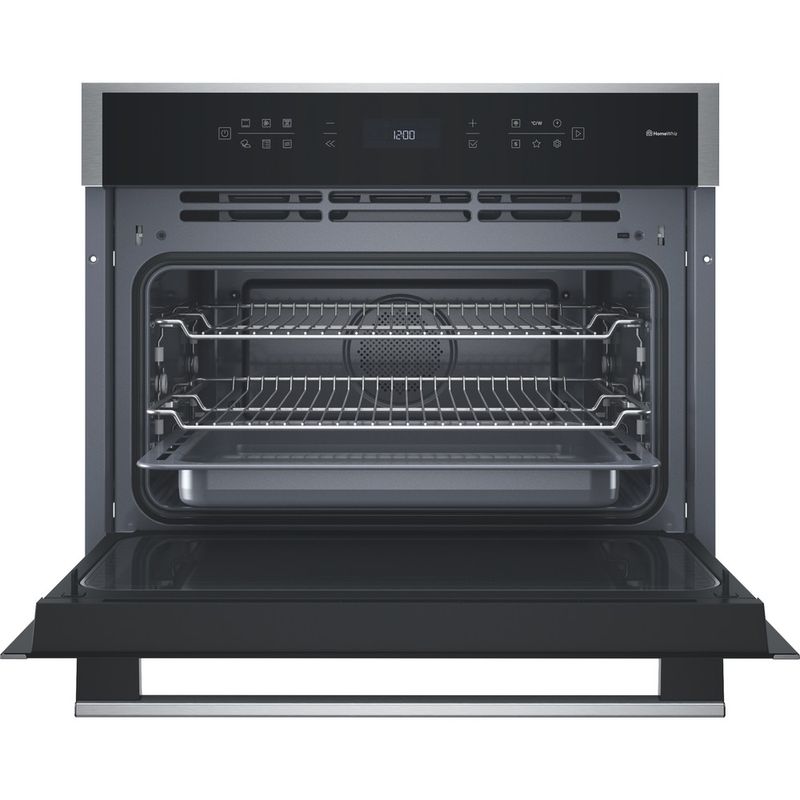Hotpoint-Microwave-Built-in-HCW6O7HTSXUKC-Stainless-steel-Electronic-53-MW-Combi-950-Frontal-open