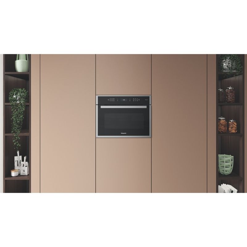 Hotpoint-Microwave-Built-in-HCW6O7HTSXUKC-Stainless-steel-Electronic-53-MW-Combi-950-Lifestyle-frontal
