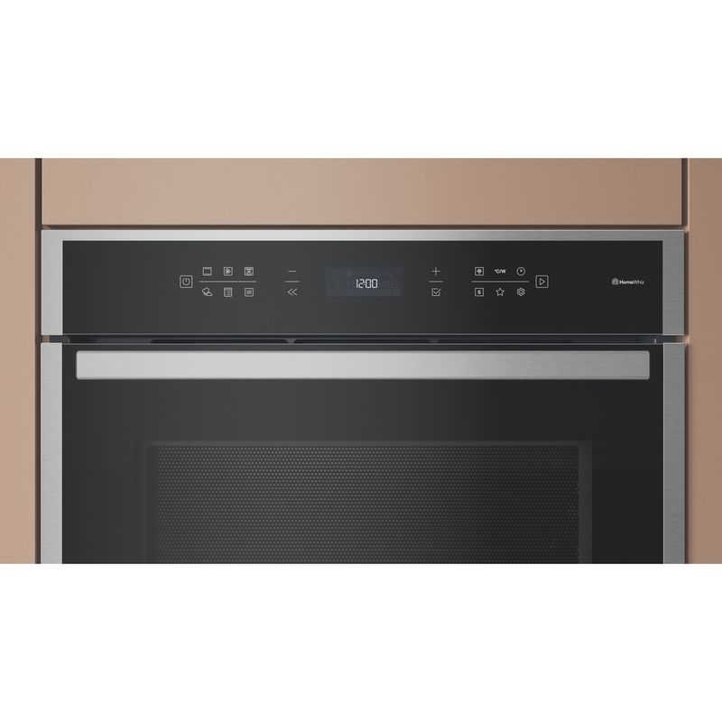Hotpoint-Microwave-Built-in-HCW6O7HTSXUKC-Stainless-steel-Electronic-53-MW-Combi-950-Control-panel
