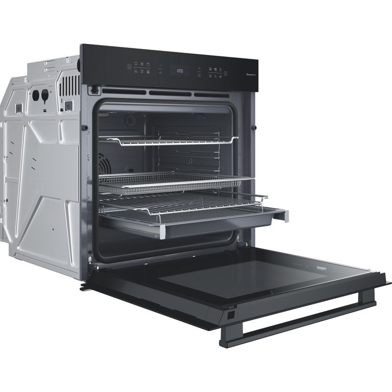 Hotpoint OVEN Built-in HOI68PT1SBUKC Electric A+ Perspective open