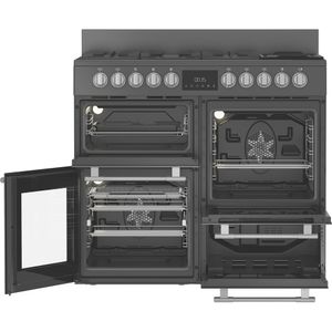 Hotpoint-Cooker-RH100FA21A-Antracite-Mixed-Frontal-open