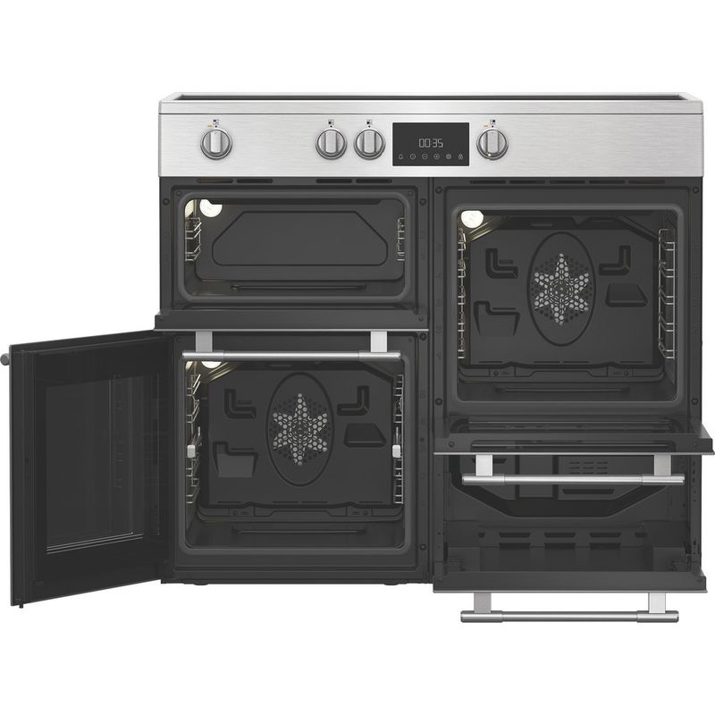 Hotpoint-Cooker-RH100IA21X-Inox-Electric-Frontal-open