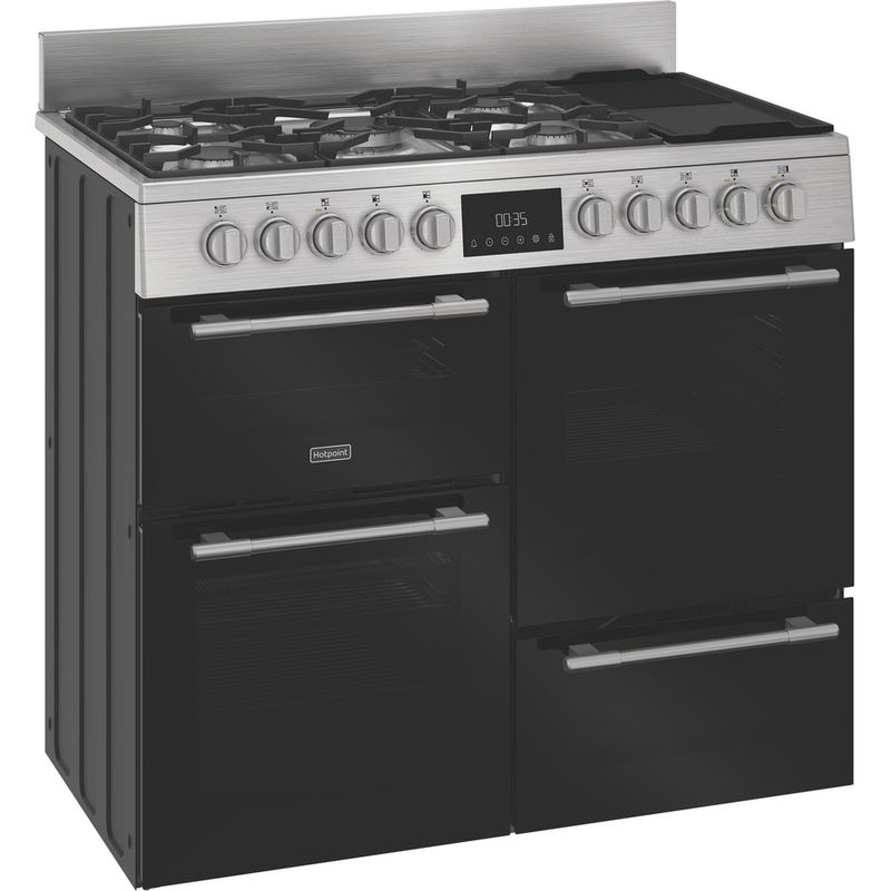 Hotpoint-Cooker-RH100FA21BX-Inox-Mixed-Perspective