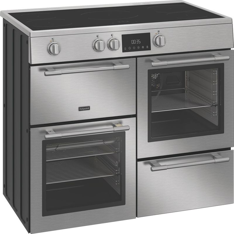 Hotpoint-Cooker-RH100IA21X-Inox-Electric-Perspective
