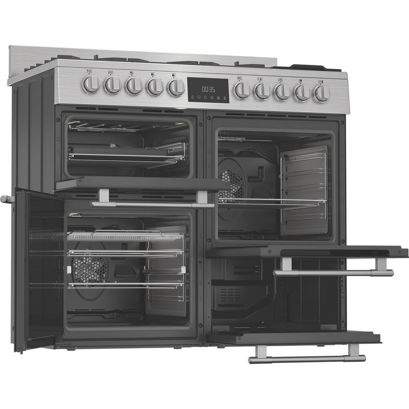 Hotpoint-Cooker-RH100FA21BX-Inox-Mixed-Perspective-open