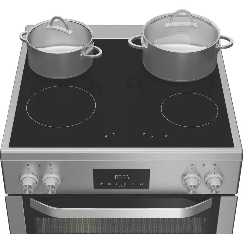 Hotpoint-Cooker-HDME6VDC2AX-Stainless-steel-Electric-Lifestyle-control-panel