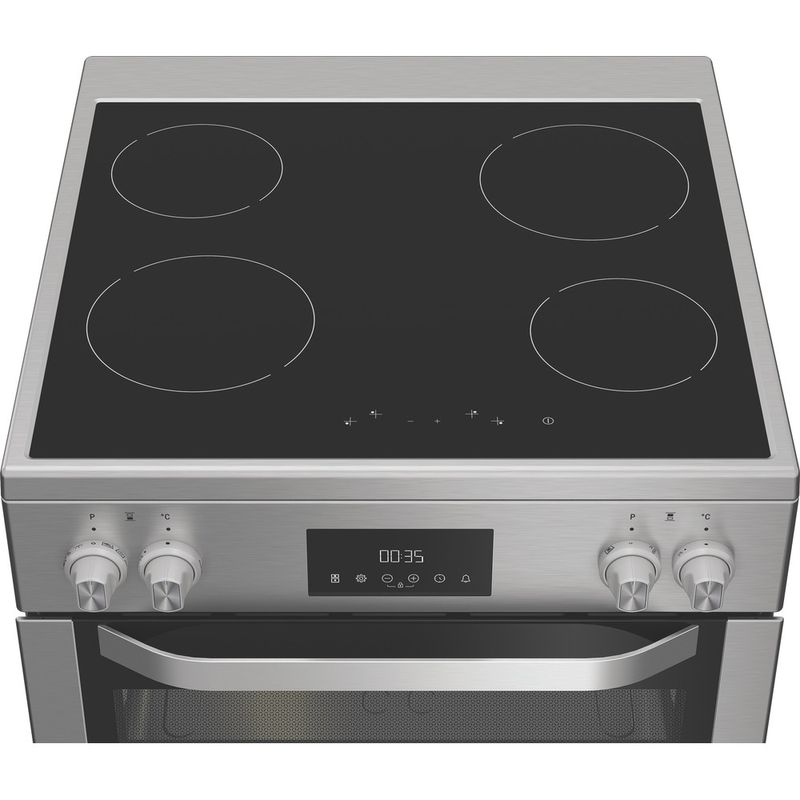 Hotpoint-Cooker-HDME6VDC2AX-Stainless-steel-Electric-Control-panel