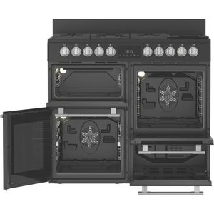 Hotpoint-Cooker-RH100FA21BB-Black-Mixed-Frontal-open