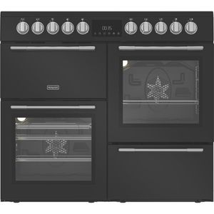 Hotpoint-Cooker-RH100CA21B-Black-Electric-Frontal