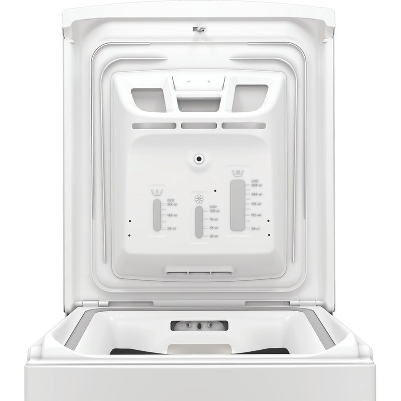 Hotpoint Washing machine Freestanding TH 721M ANTI STAIN UK White Top loader A Frontal open