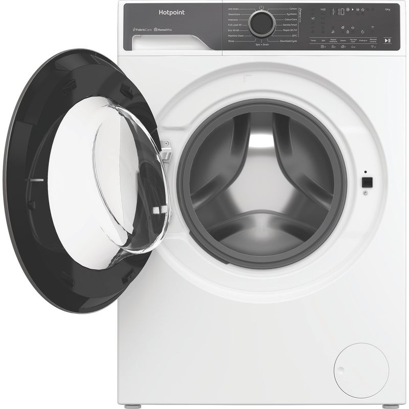 Hotpoint-Washing-machine-Freestanding-HB123WWCAREUK-White-Front-loader-A-Frontal-open