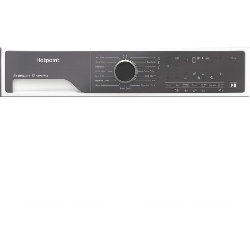 Hotpoint Washing machine Freestanding HB103WWCAREUK White Front loader A Program