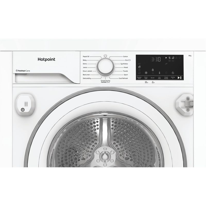 Hotpoint-Dryer-C-HK-83M-WW-UK-White-Control-panel