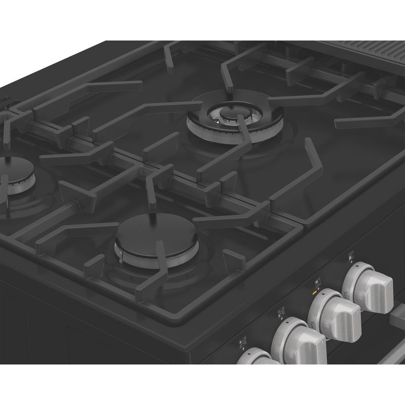 Hotpoint-Double-Cooker-RH90FA20B-Black-A-Heating-element