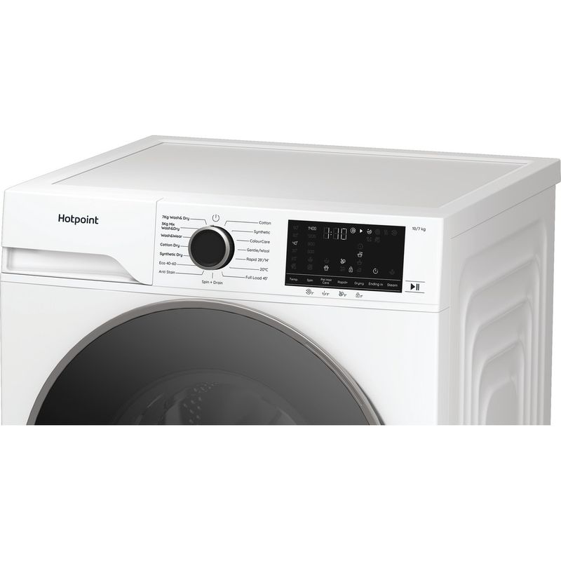 Hotpoint-Washer-dryer-Freestanding-HBD-1781-ANTI-STAIN-UK-White-Front-loader-Lifestyle-control-panel
