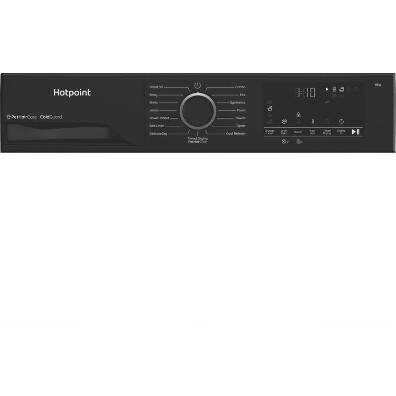 Hotpoint Dryer C HSD 83M BB UK Black Program
