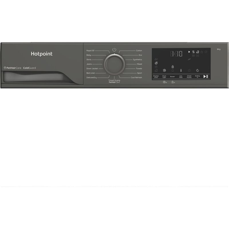 Hotpoint Dryer C HSD 83M GG UK Manhattan Gray Program
