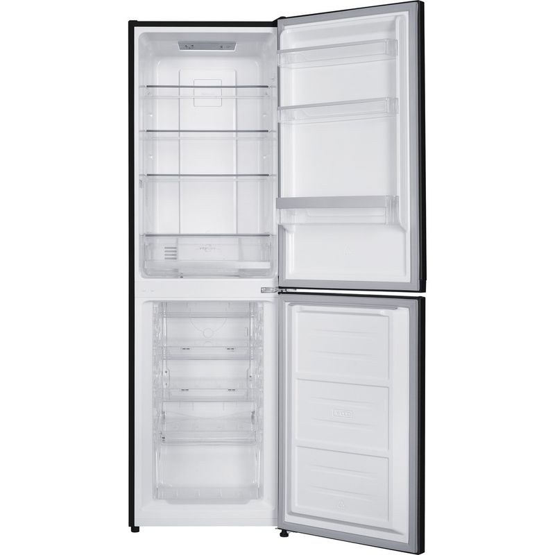 Hotpoint-Fridge-Freezer-Freestanding-HPKF-3243-XR5UK-Black-2-doors-Frontal-open