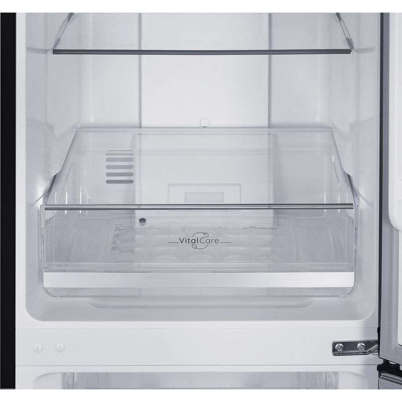 Hotpoint-Fridge-Freezer-Freestanding-HPKF-3243-XR5UK-Black-2-doors-Drawer