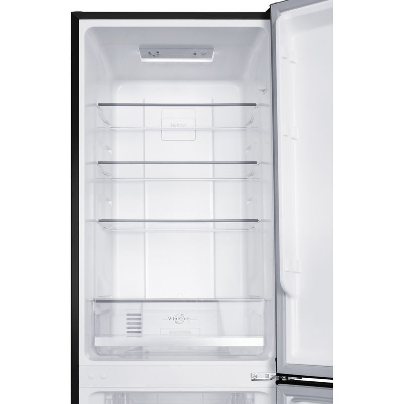 Hotpoint-Fridge-Freezer-Freestanding-HPKF-3243-XR5UK-Black-2-doors-Control-panel