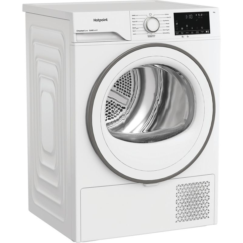 Hotpoint-Dryer-C-HD-94M-WW-UK-White-Perspective