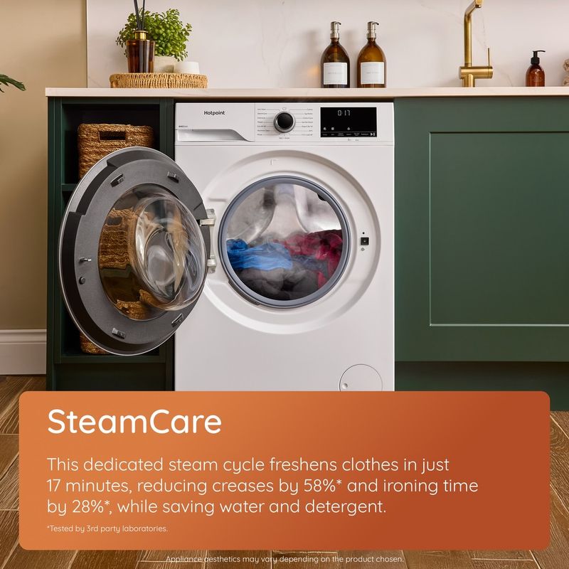 Hotpoint-Washing-machine-Freestanding-HVM842WUK-White-Front-loader-A-Lifestyle-detail