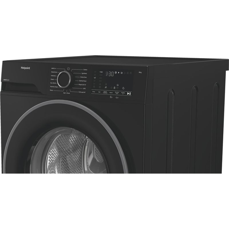 Hotpoint-Washing-machine-Freestanding-HVM842BUK-Black-Front-loader-A-Lifestyle-control-panel
