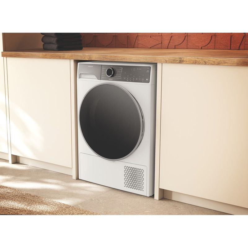 Hotpoint-Dryer-CHD105MWBSUK-White-Lifestyle-perspective