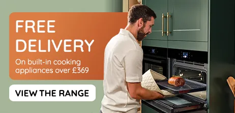 Free delivery on built-in cooking appliances over £369