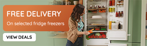 Free DELIVERY  On selected fridge freezers