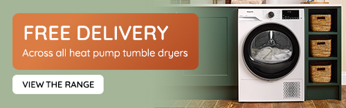 FREE DELIVERY  On heat pump tumble dyers