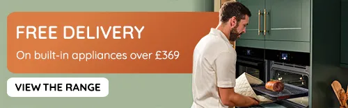 Free delivery on built-in cooking appliances over £369