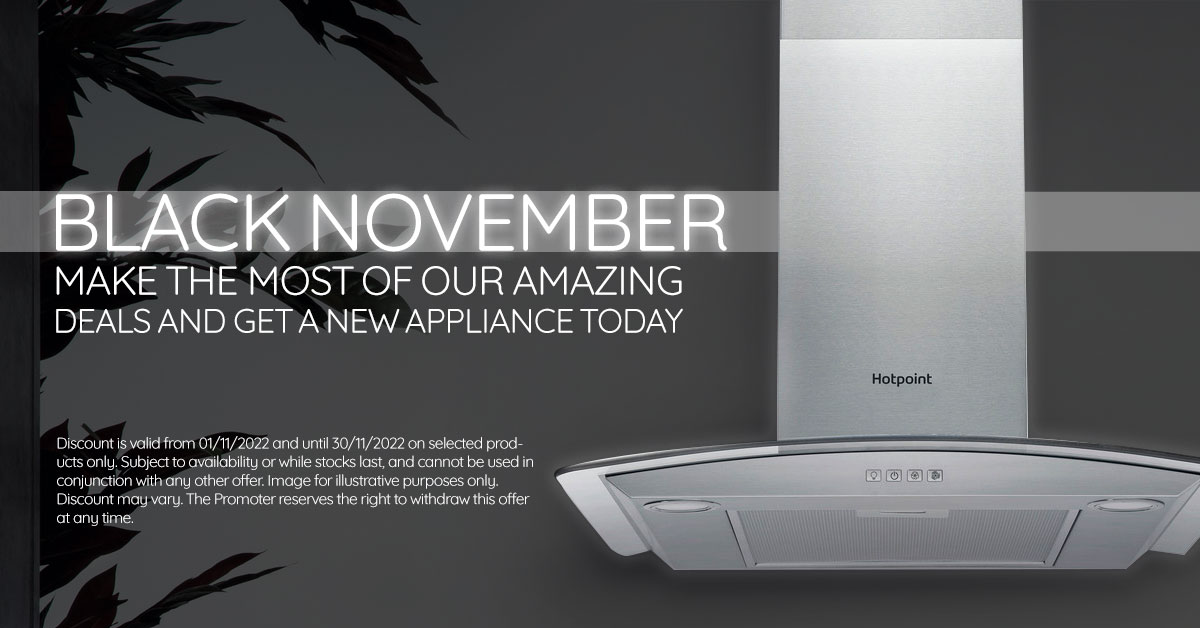 Shop Our Black Friday Cooker Hood Deals