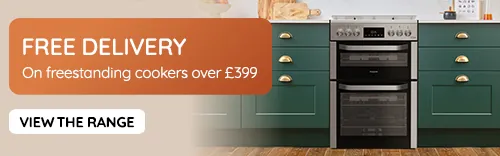 Free delivery on freestanding cookers over £399