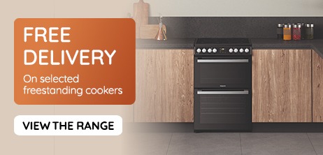 Free delivery  on selected freestanding cookers