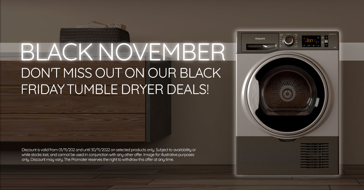Black Friday Tumble Dryer Deals 2023 Hotpoint UK